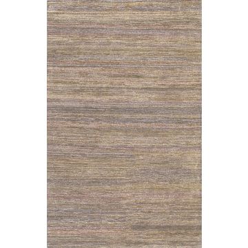 Rugsville Pia Modern Solid Gray Hand Knotted Wool Rug 10154