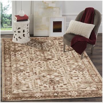 Channing Persian Style Rug - Neutral 210 x 210 cm