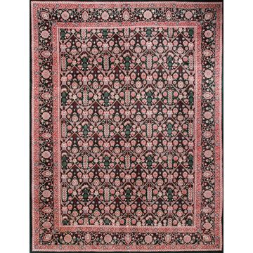 Rugsville Heriz Serapi Hand Knotted Traditional Multi Wool Rug 270 x 360 cm