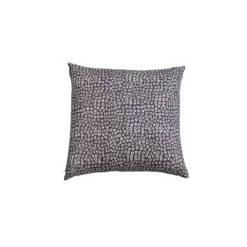 Rugsville Handloom Polka Dots Gray Pillow Cover 50x50 cm