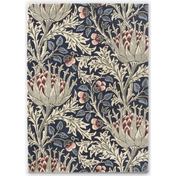 William Morris Marisa  Floral Handmade Wool Area Rug  