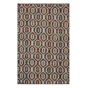 Custom Ori Handwoven Flatweave Wool Rug