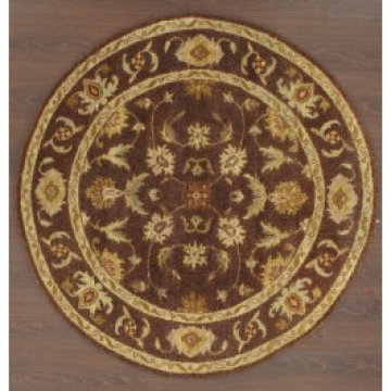 ABC Antique Persian Vegetable dyes Wool Round Rug 6' x 6'