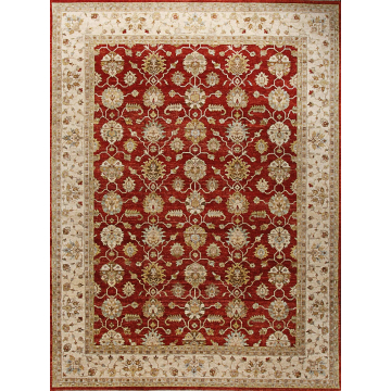 ABC Vegetable Dyes Beige Silver Wool Rug 10' x 14'