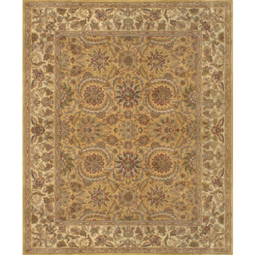 Hollis Kamira Persian Gold Handmade Wool Area Rug