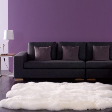 Henan Prosper Sheepskin Ivory Sexto Rug 15124-71"x67"