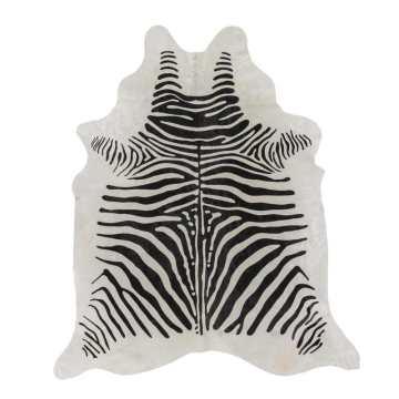 Zebra Africa Print Cowhide Rug  16929