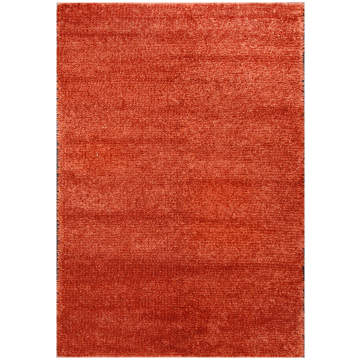 ABC Luxury Silky Shag Rust Handmade Rug 5'x8'