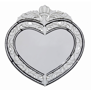 Corazon Black Venetian Wall Mirror