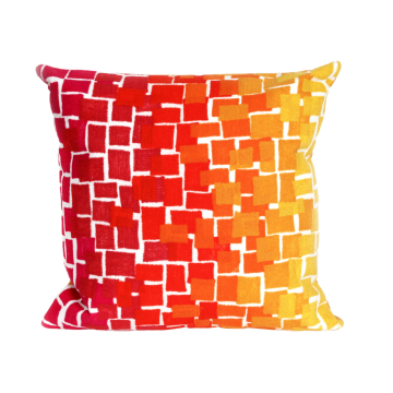 Liora Manne Visions II Ombre Tile Indoor/Outdoor Pillow