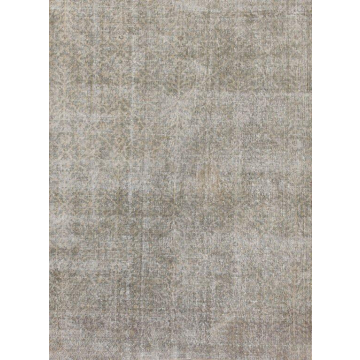 ABC Vintage Brown Hand knotted Wool Antique Rug AT-1010 6'3"' x 8'4"