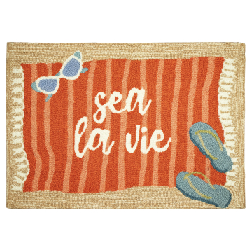 Liora Manne Frontporch Sea La Vie Indoor/Outdoor Rug